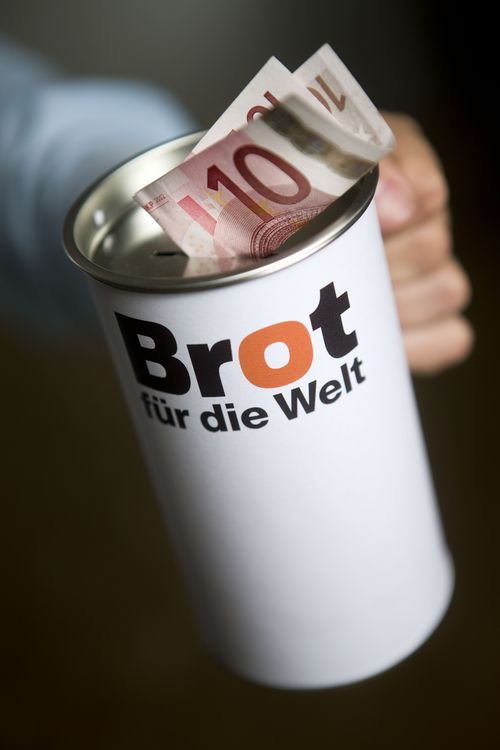 Spendendose Brot für die Welt Spendendose Brot für die Welt