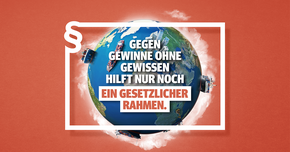 Kampagnenmotiv Lieferkettengesetz