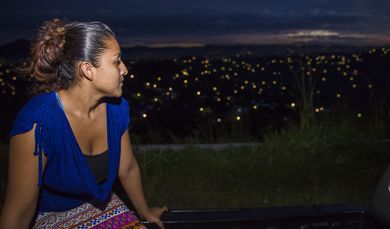Blick über San Salvador