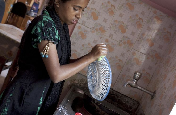 58634 Kinderarbeit, Dhaka