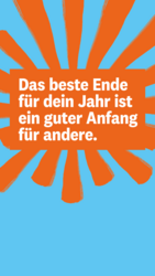 Spenden-Aufrufe für Social Media