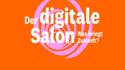 Header für die Online-Veranstaltungsreihe Digitaler Salon