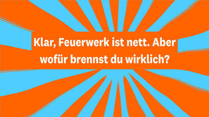 Brot statt Böller Motiv 2025