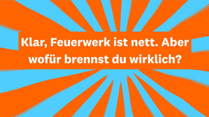 Brot statt Böller Motiv 2025