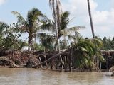 Flusserosion im Mekong Delta