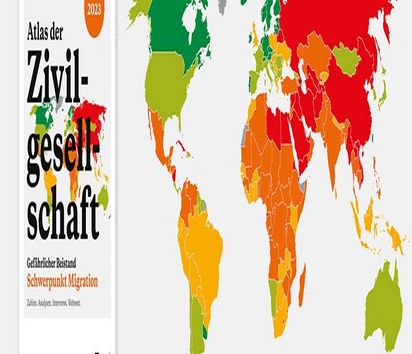 Bild des Atlas der Zivilgesellschaft von Brot für die Welt