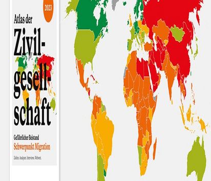 Bild des Atlas der Zivilgesellschaft von Brot für die Welt 