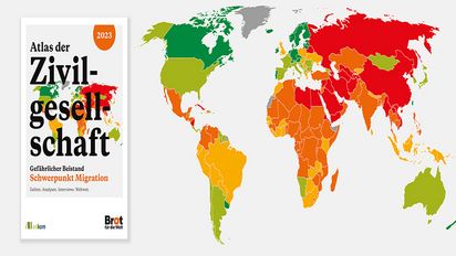 Bild des Atlas der Zivilgesellschaft von Brot für die Welt 