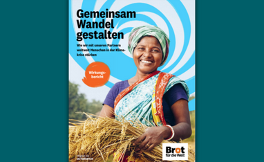 Titelblatt Wirkungsbericht Klimawandel © Brot für die Welt