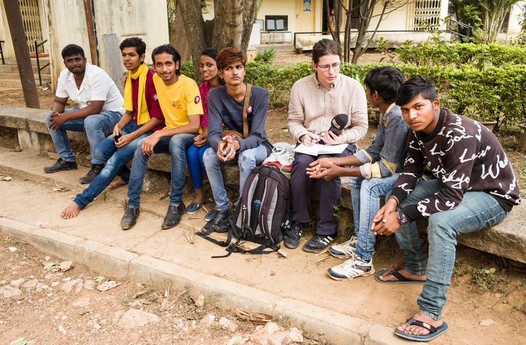 Indien. Karnataka. Bangalore. Besuch bei der NGO Samwada.
