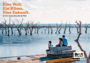 Plakat Eine Welt ein Klima