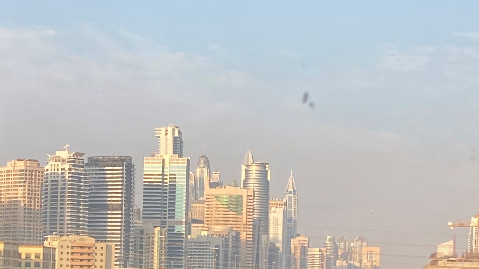 Smog über Dubai