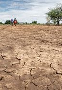 Kuda Gudyanga (46) und seine Frau NoMatter (39) in Nyanyadzi, Chimanimani an der Ostgrenze Simbabwes. Die Region hat eine schwere Dürre erlebt und ist vom Klimawandel stark betroffen. Dadurch sind die Kleinbauern von großen Verlusten bei der Ernte und dem Viehbestand bedroht.Projektpartner: Towards Sustainable Use of Resources Organisation (TSURO) Foto Klima lang