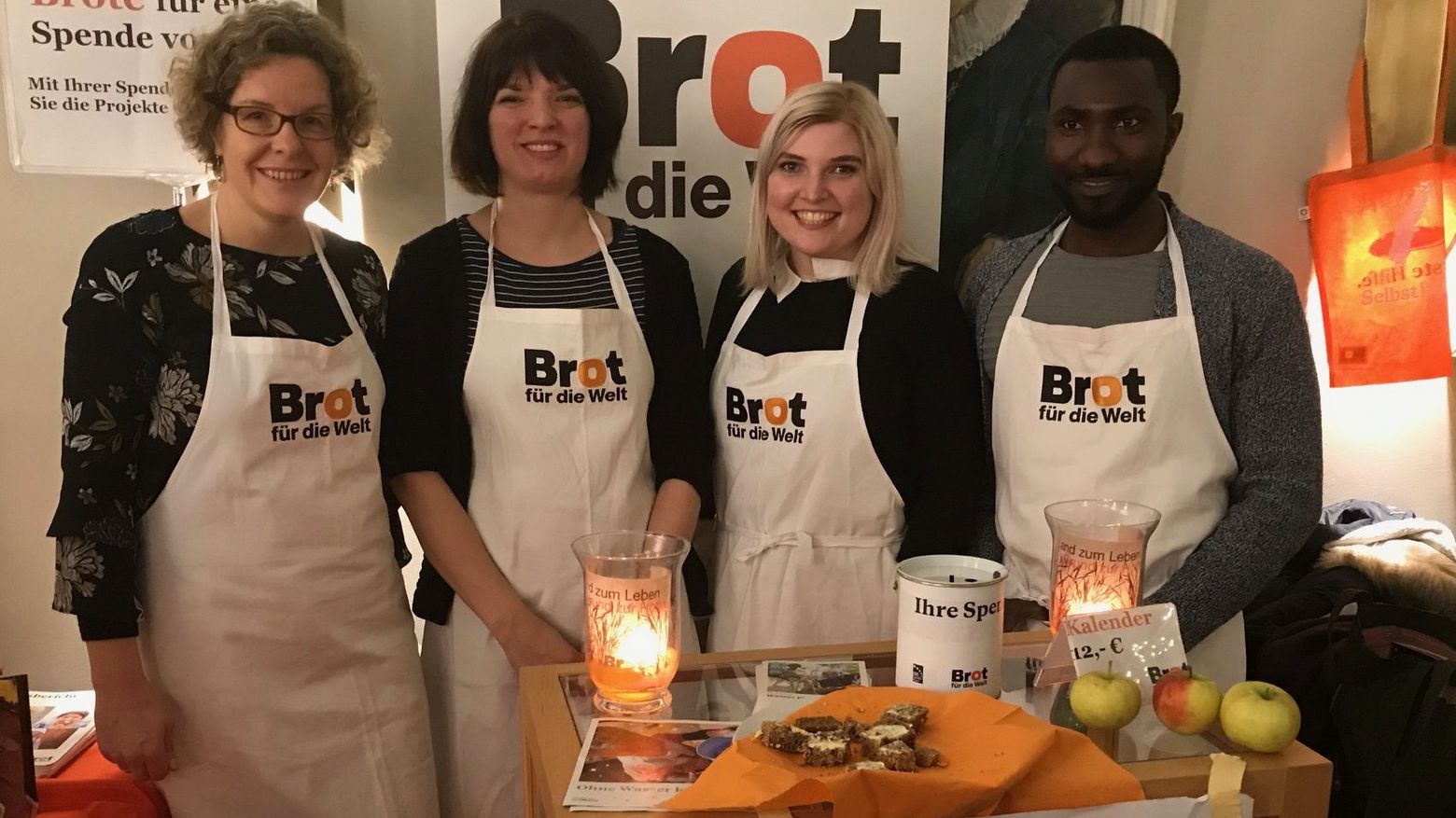 Ehren- und Hauptamtliche gemeinsam für Brot für die Welt