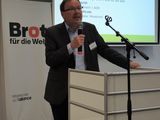 Begrüßungswort von Dr.  Klaus Seitz, Leiter der Abteilung Politik von Brot für die Welt