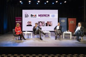 Diskussionsrunde mit den Generalsekretären