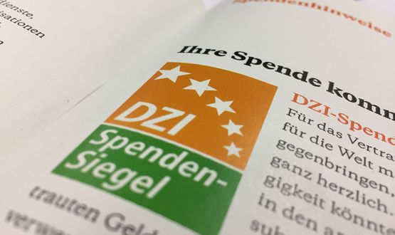 DZI-Spendensiegel