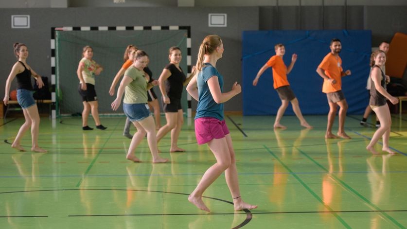 31.08.19, Weimar: Workshops zum bundesweiten Aktionstreffen Youthtopia des entwicklungspolitischen Jugendnetzwerks »Brot für die Welt Jugend«. Foto: Candy Welz