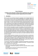 Terms of Reference evaluation lists of audit firms Terms of Reference evaluation lists of audit firms
