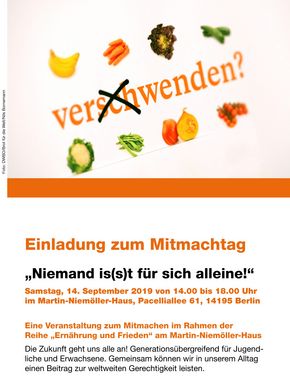Einladung zum Mitmachtag
