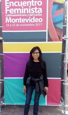 Etel Caceres, Koordinatorin bei ISAIAS