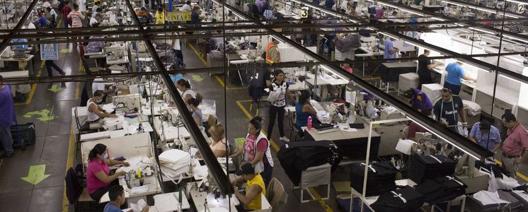 Textil-Fabrik in einer Sonderwirtschaftszone Nicaraguas