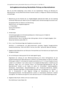 Auftragsbekanntmachung Auftragsbekanntmachung