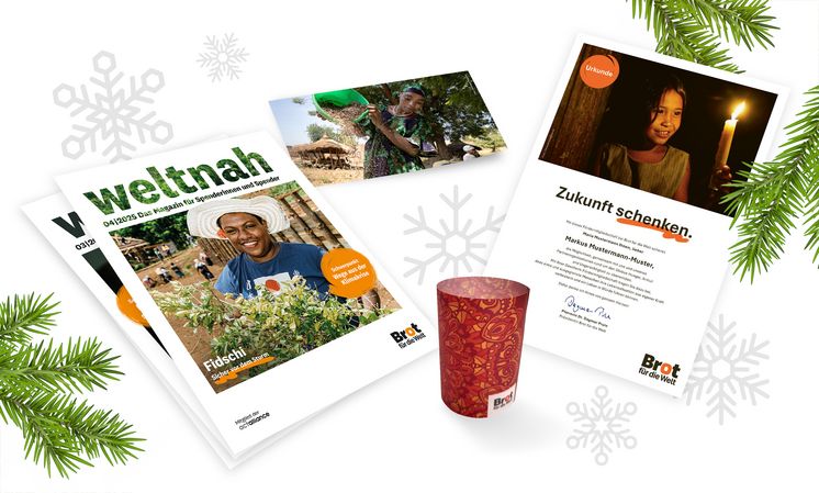 Willkommenspaket für neue Fördermitglieder