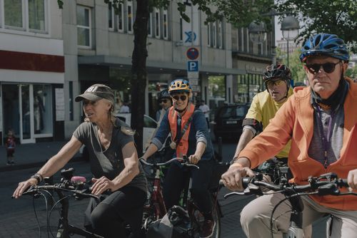Mit dem Rad zum Kirchentag. Mit dem Rad zum Kirchentag.