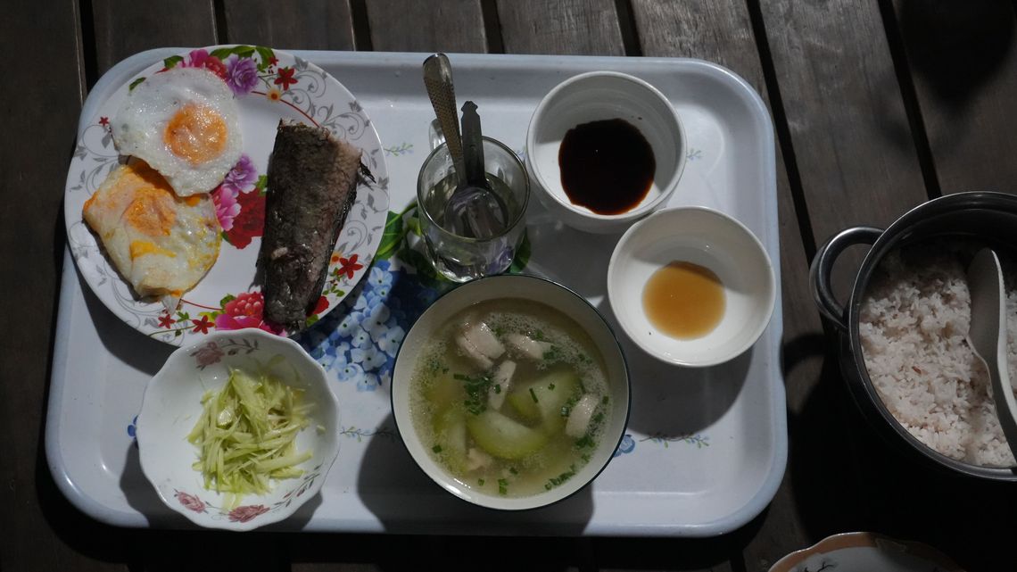 Köstliches kambodschanisches Essen