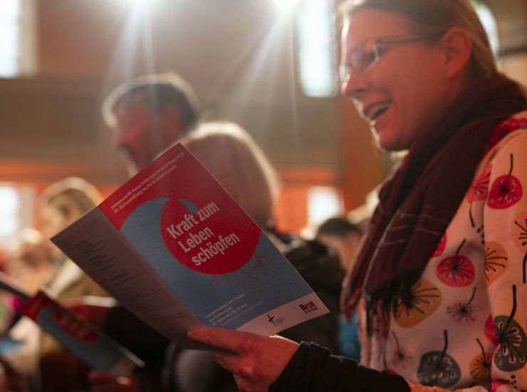 Eröffnung der 67. Spendenaktion von Brot für die Welt