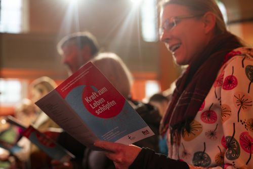 Eröffnung der 67. Spendenaktion von Brot für die Welt