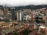 Leere Straßen während der Ausgangsbeschränkungen in Bogotà