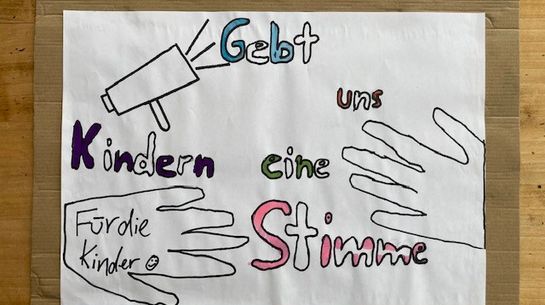 Gebt uns Kindern eine Stimme