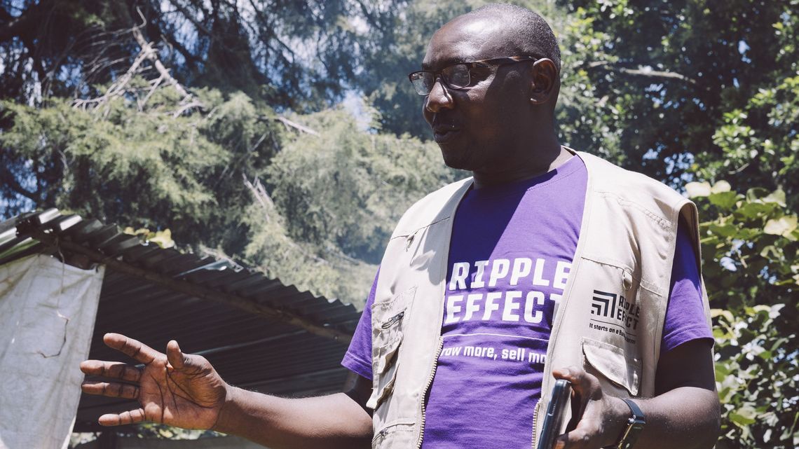 Ladislas Barakamfitiye, Landwirtschaftexperte von Ripple Effect Burundi