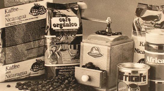 Fair gehandelte Kaffeepäckchen