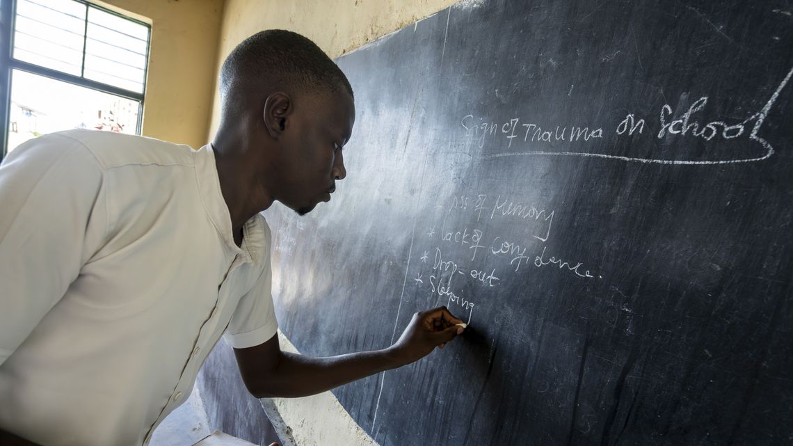 Anti-Trauma-Club der Groupe Scolaire Ruyenzi 