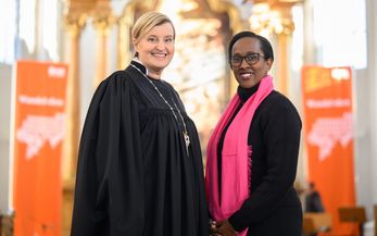 Dagmar Pruin und Gloria Nimpundu