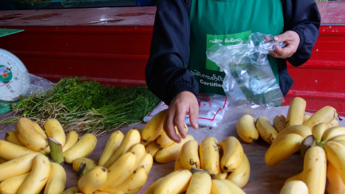 Bananenverkäuferin 