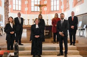 Gruppenbild der am Gottesdienst Beteiligten
