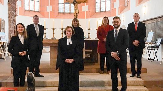 Gruppenbild der am Gottesdienst Beteiligten