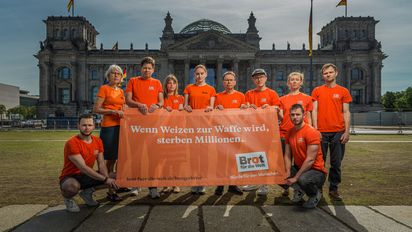 Demo vor dem Reichstag
