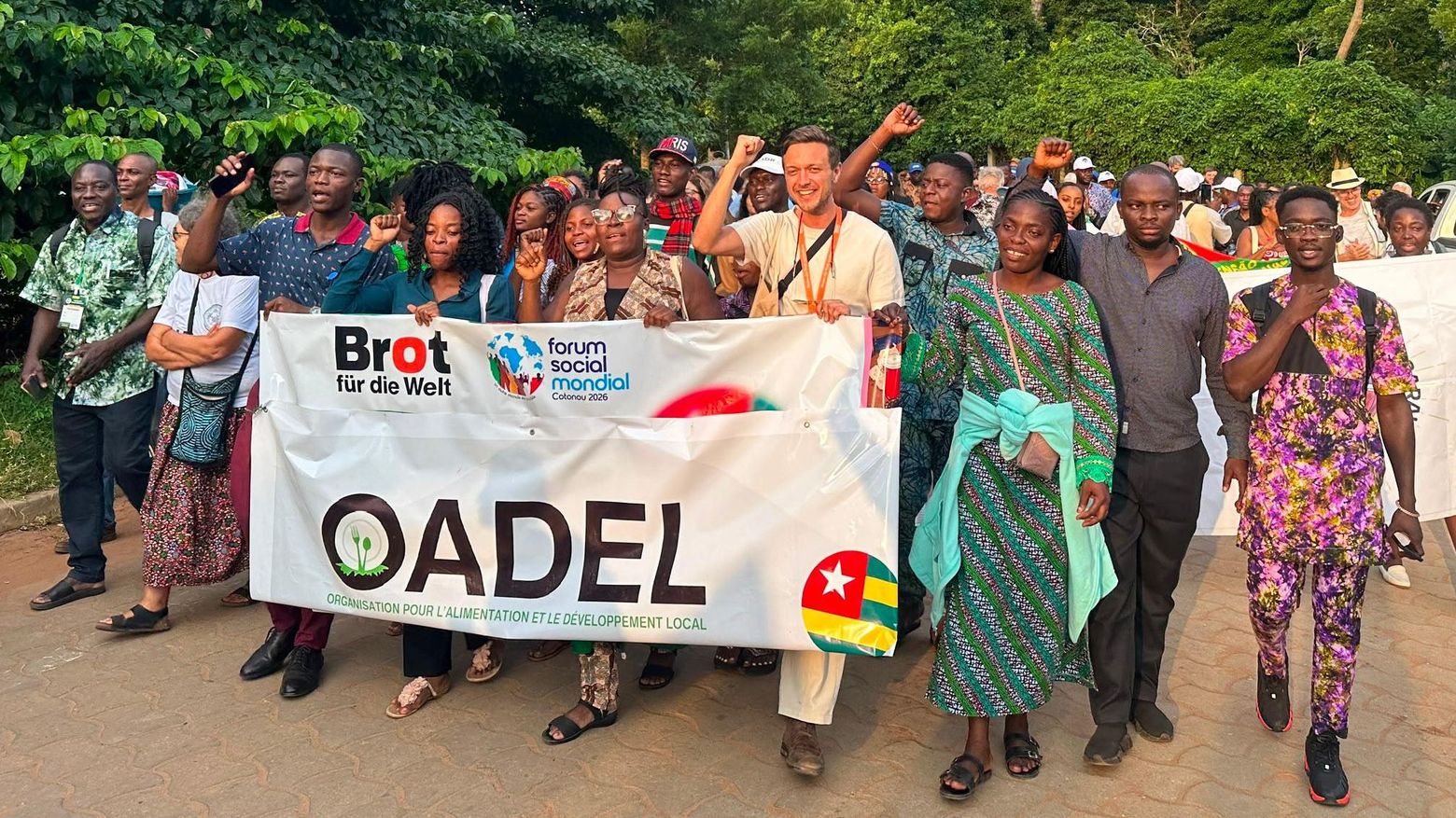 Abschlusskundgebung des Weltsozialforums 2026 Abschlusskundgebung des Weltsozialforums 2026 in Cotonou