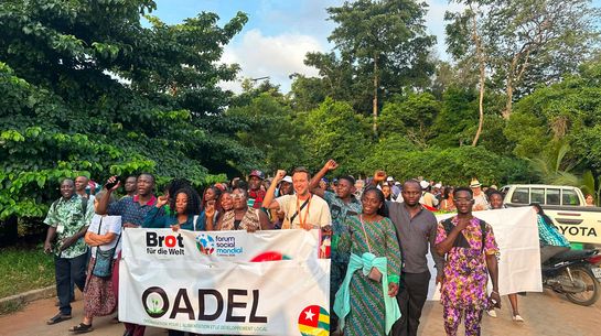Abschlusskundgebung des Weltsozialforums 2026 Abschlusskundgebung des Weltsozialforums 2026 in Cotonou