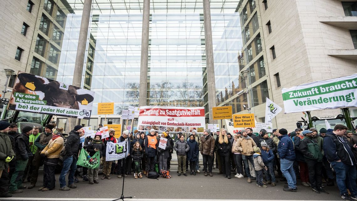 Wir haben es satt-Demonstration, Agarwende, Protestnote