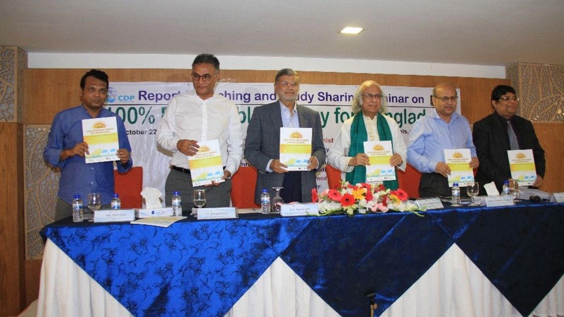 Launch of 100RE scenario in Bangladesh