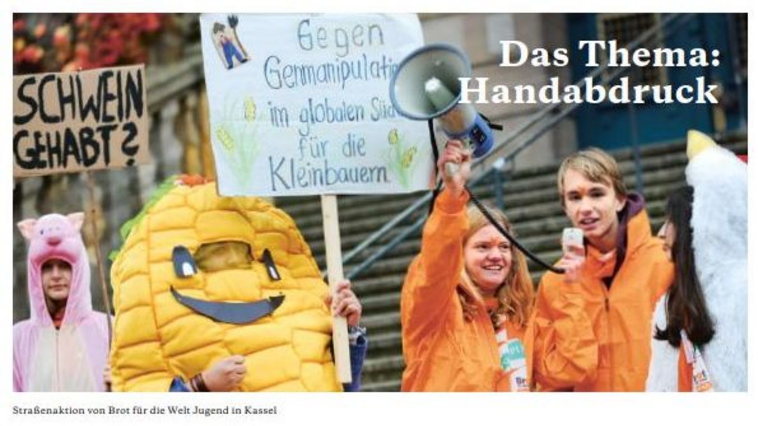 Titelbild Global lernen Handabdruck