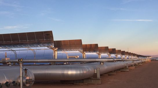 Noor Solar Power Station in Morocco