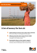 Brot für die Welt Position on emissions trading