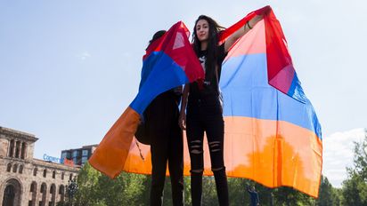 Samtene Revolultion in Armenien